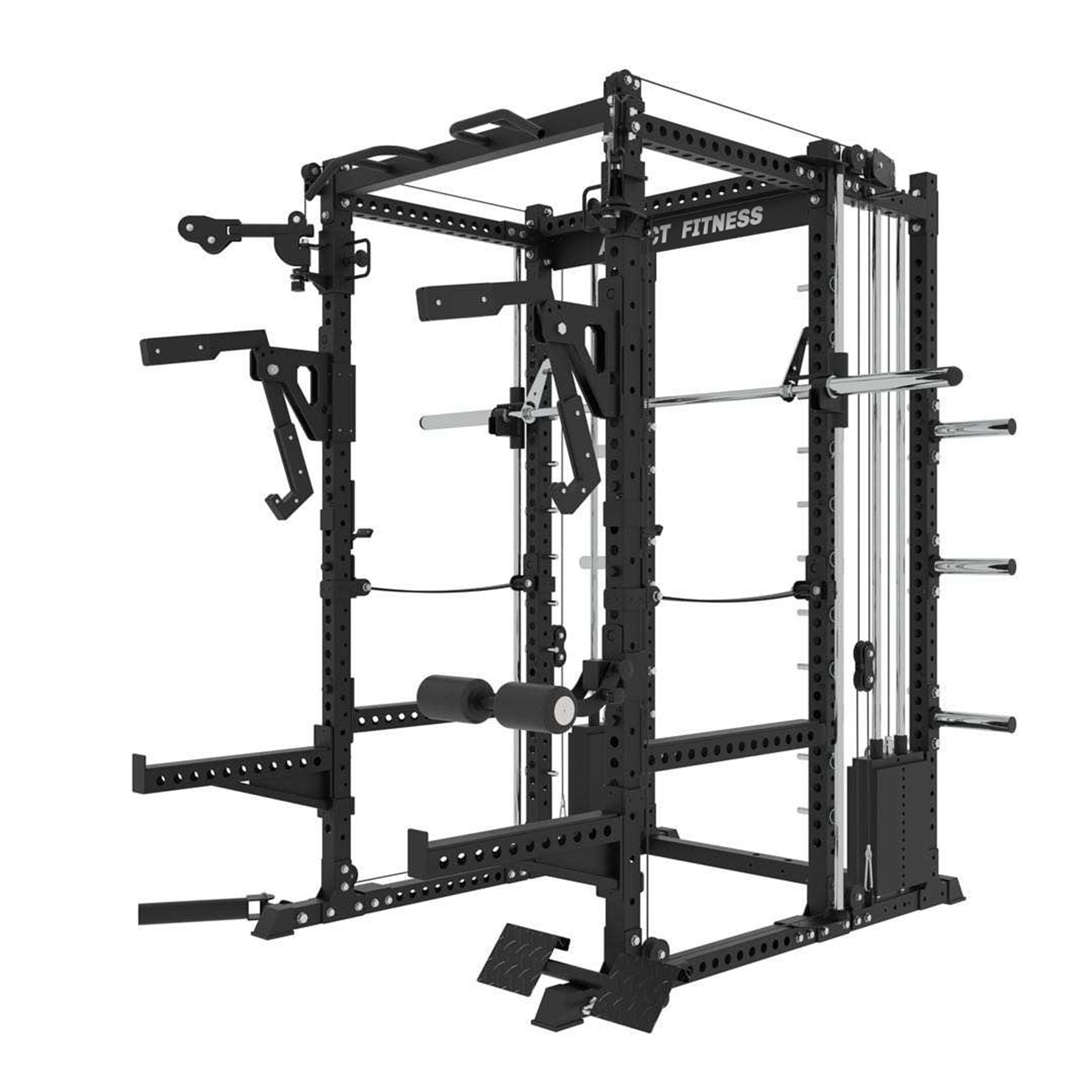 Smith Machine Elite Addict Fitness Avec / Avec Plusieurs Choix D’Attachement - Fitness Dépôt +